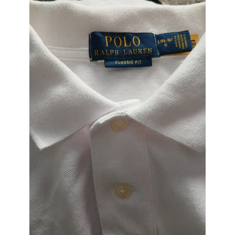 Polo Ralph Laure Classic‎ Fit Stretch Mesh Polo Shirt/L